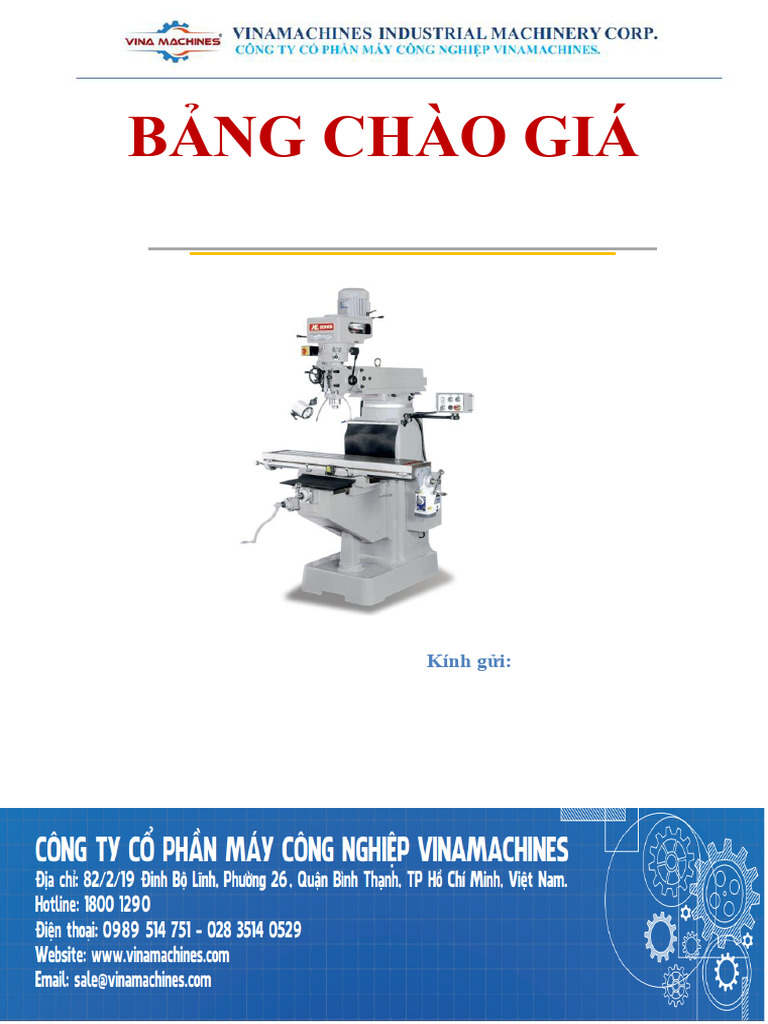 BCG DENVER DM 150V - VINA - Milling | PDF