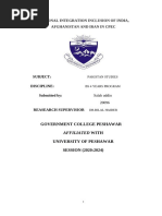 Gulzar Ahmad Pakistan Studies 2020 Iub | PDF | Doctor Of ...