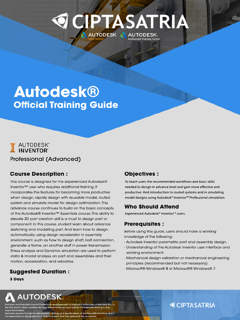 Syllabus Inventor (Advanced) | PDF