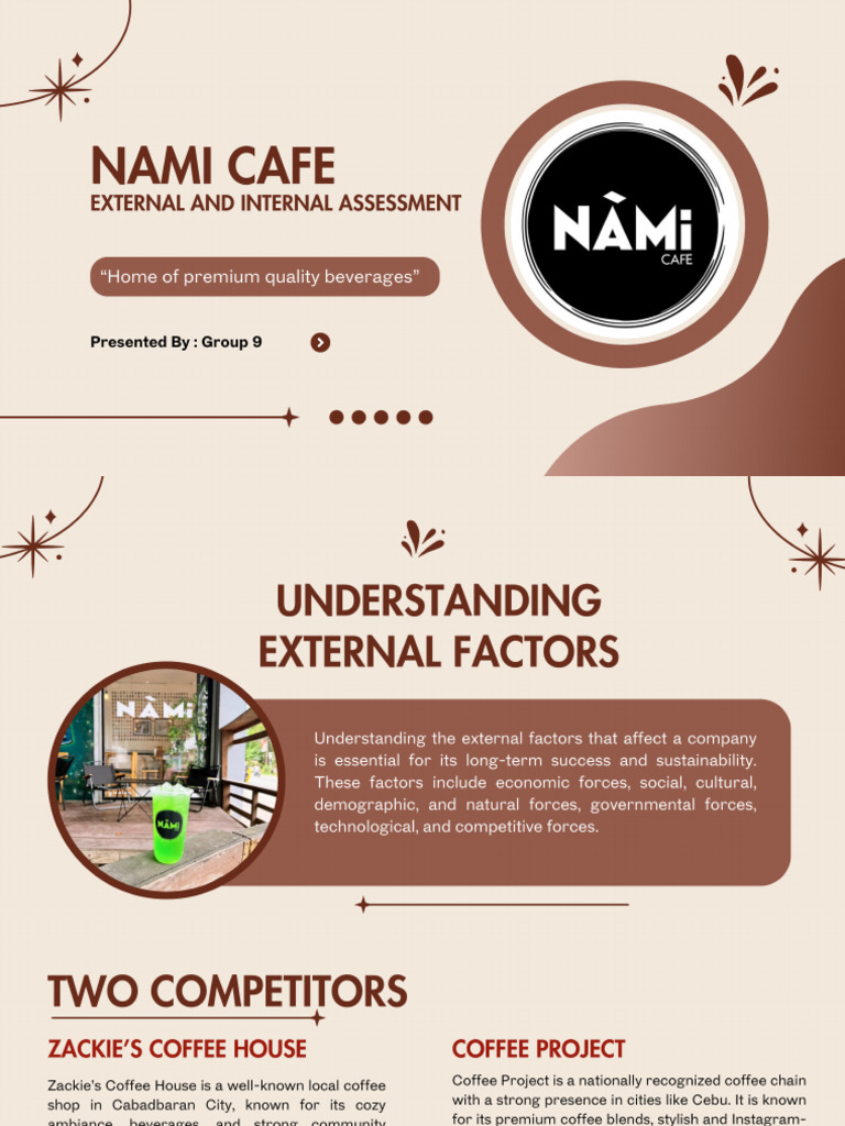 Cafe - Mission and Vision | PDF