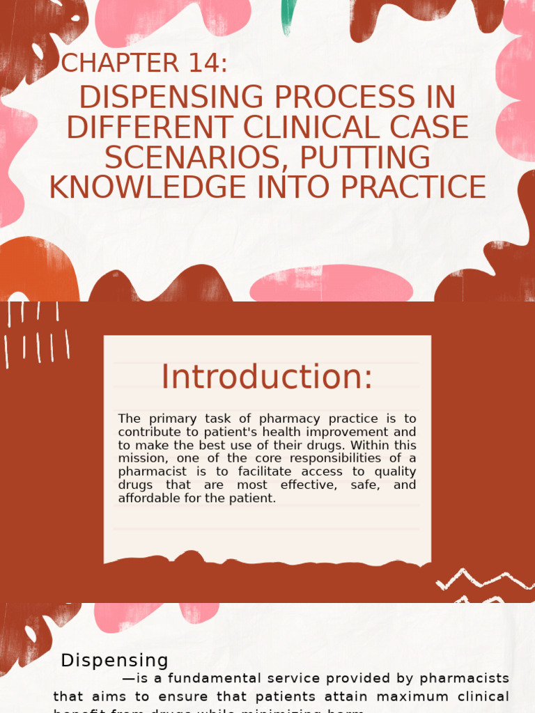 Dispensing Process Disp 1 Final 3 | PDF | Pharmacy | Health Care