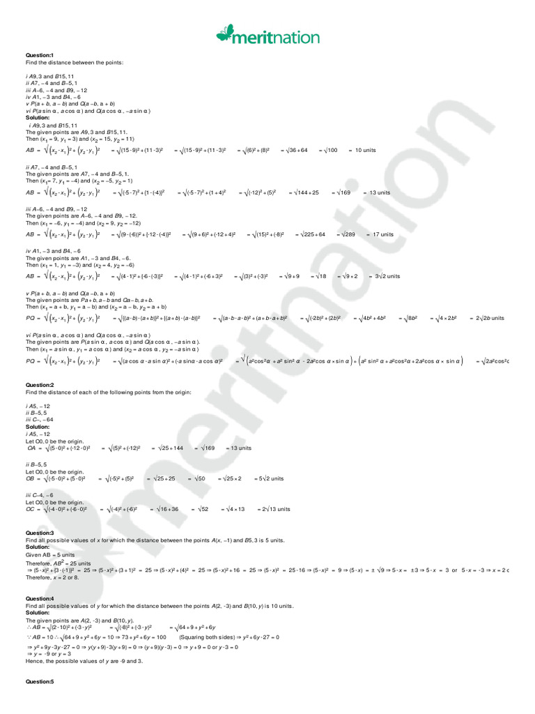 3512 25063 Textbooksolution PDF | PDF | Euclid | Elementary Mathematics