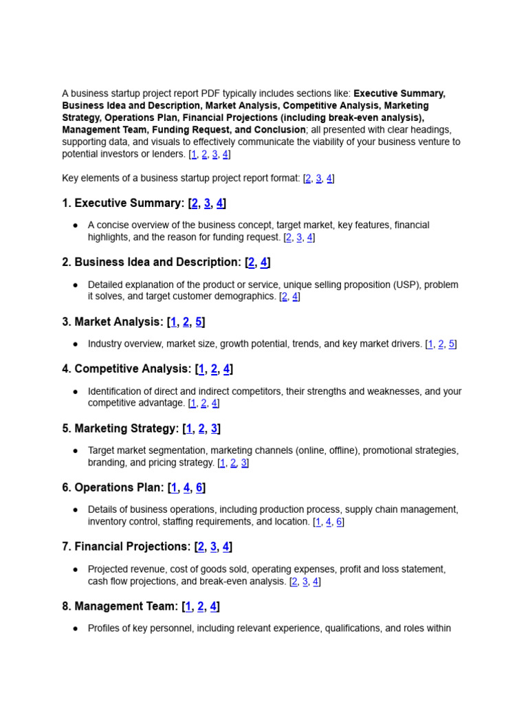 Startup Project Report Overview | PDF | Marketing | Startup Company