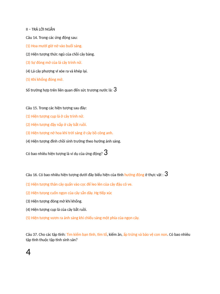 GK 2 Sinh 11 Trlngan | PDF
