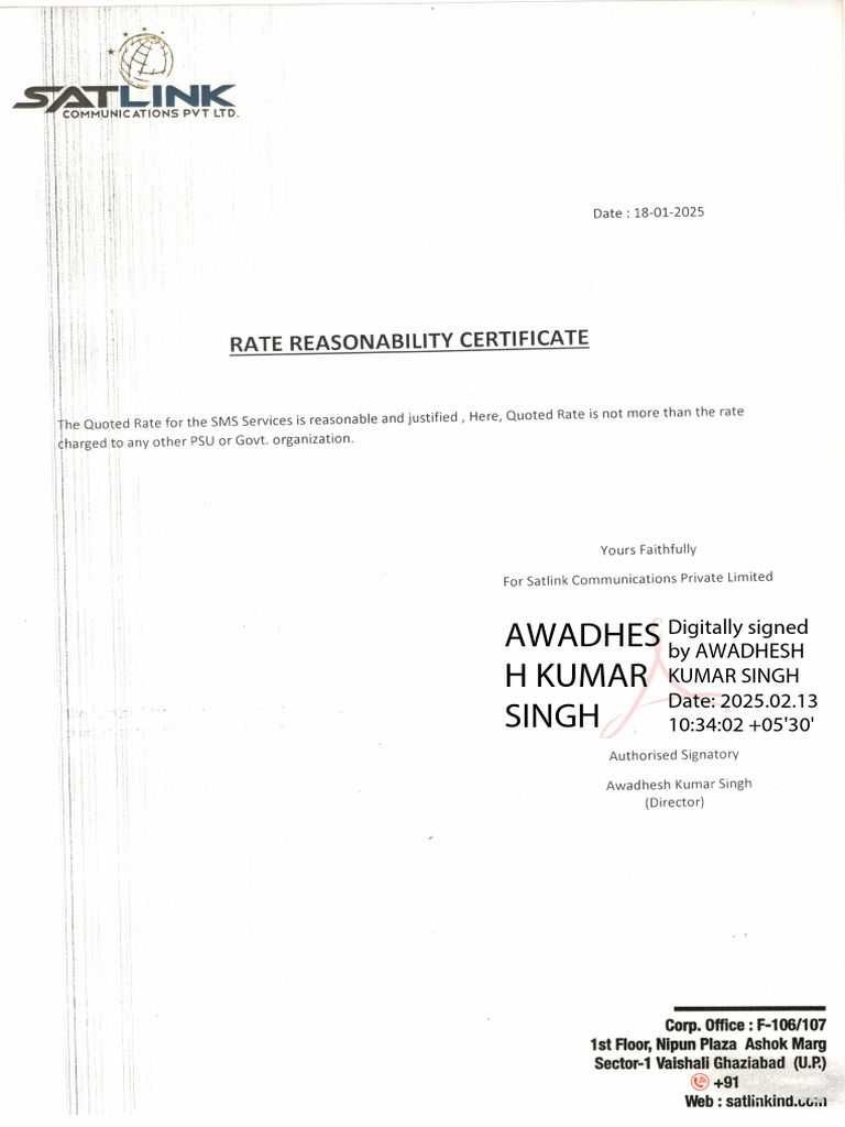 Certificate | PDF