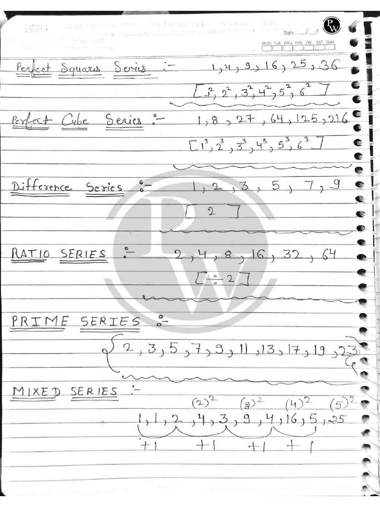 Logical Reasoning - Handwritten Notes | PDF
