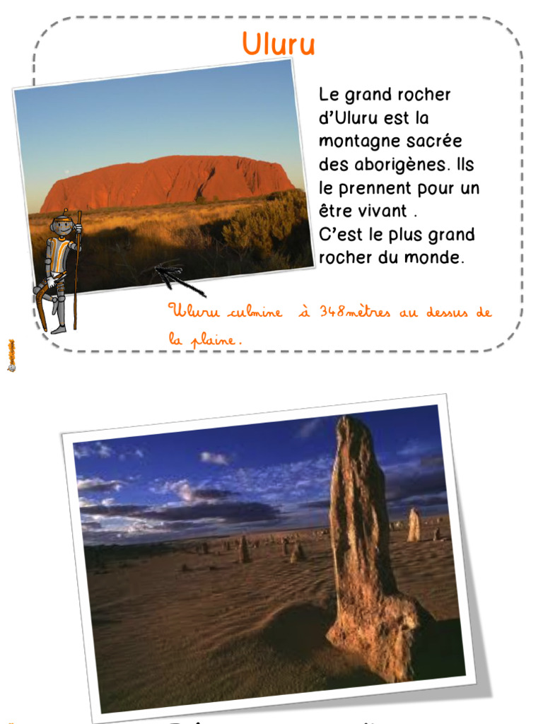 Uluru : Montagne sacrée des Aborigènes | PDF