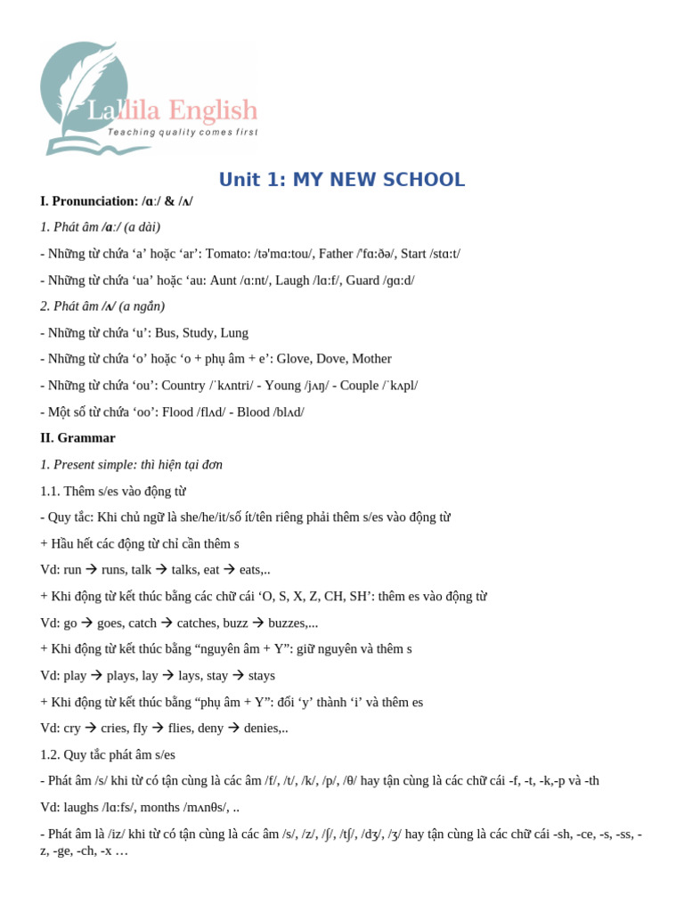 Giáo Trình L P 6 | PDF