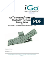 Stowaway Ultra-Slim for PPC5 Owner Manual_US