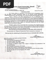 SPPU Exam Form Filling Process 2025-26 | PDF