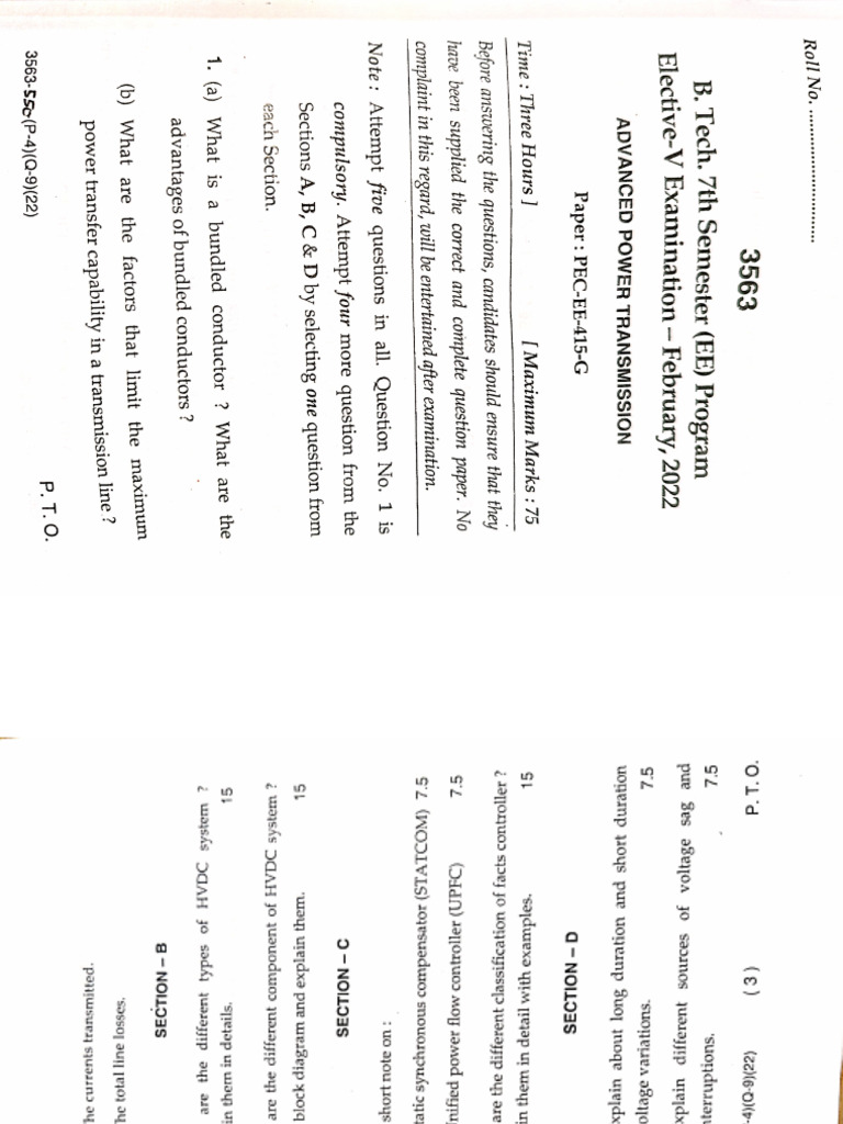 2022 Sem 7 Update | PDF