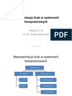 Reprezentacja Liczb W Ststemach Komputerowych Aneta Wozniak