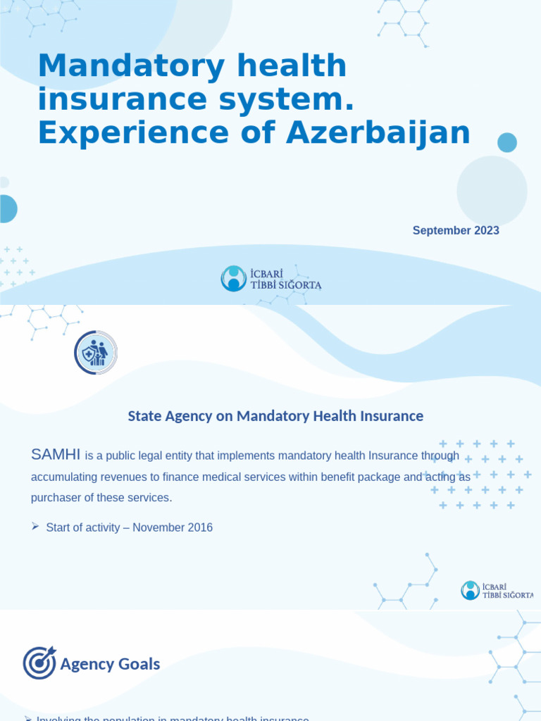Azerbaijan's Mandatory Health Insurance System | PDF | Universal Health ...