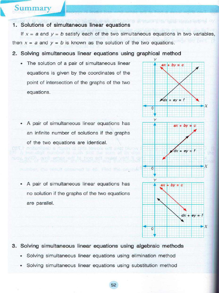 Summary Math Book III B - Compressed | PDF