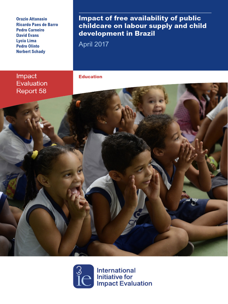 Ie58 Child Development Brazil | PDF | Child Care | Errors And Residuals