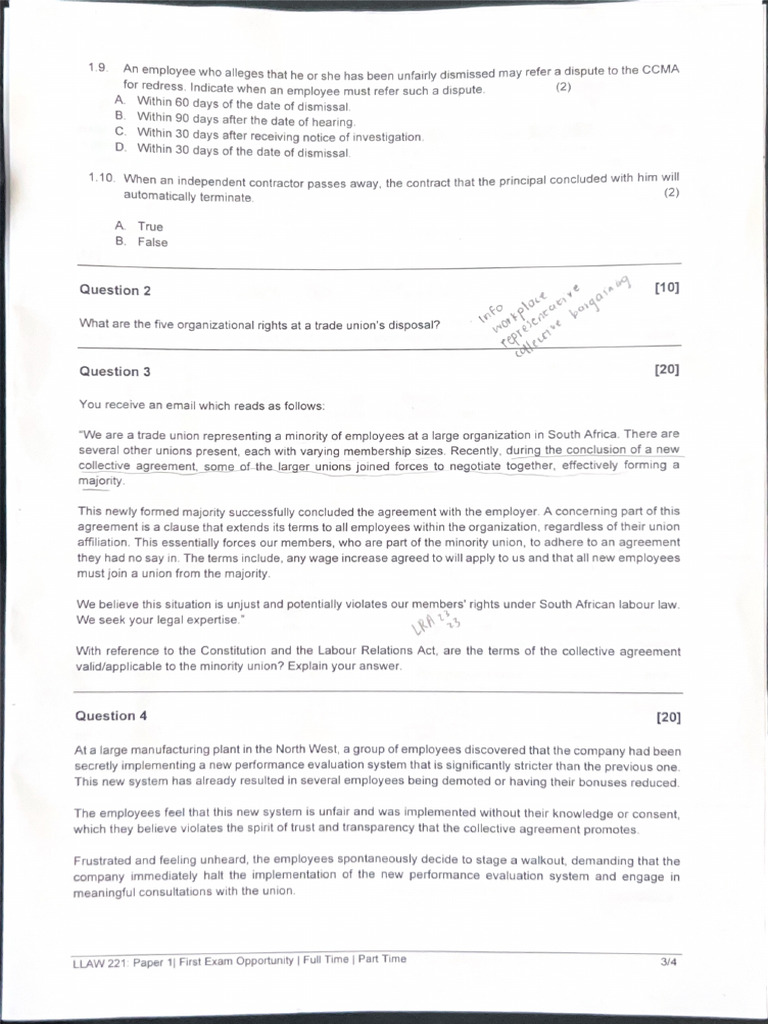 Exam 1 2024 | PDF