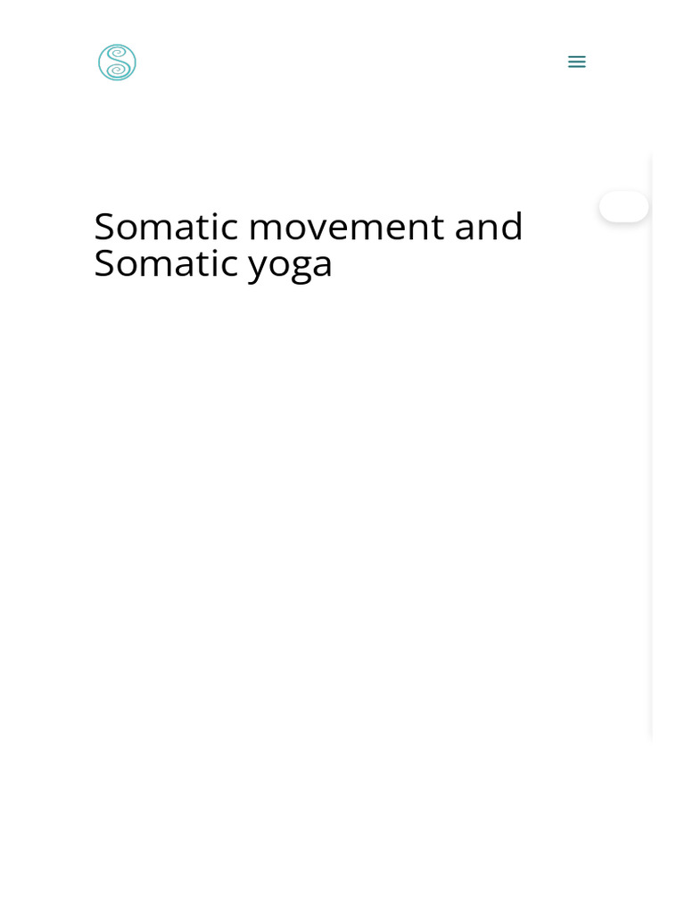Understanding Somatic Yoga Basics | PDF