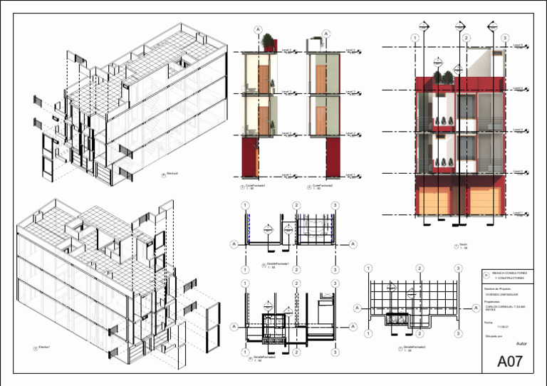 Planos de Vivienda Unifamiliar | PDF