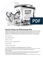 Second Variety, by Philip Kindred Dick 1