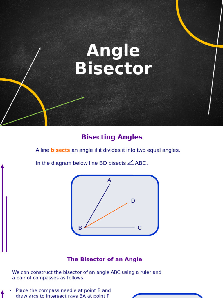 Angle Bisector | PDF