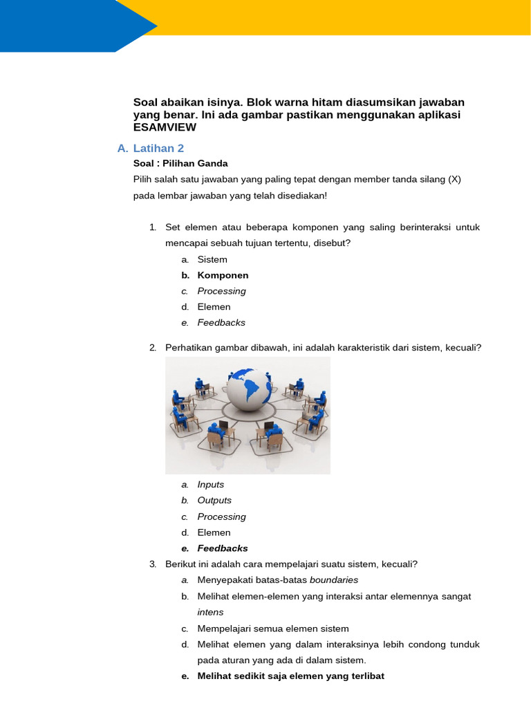 Soal Pilihan Ganda | PDF