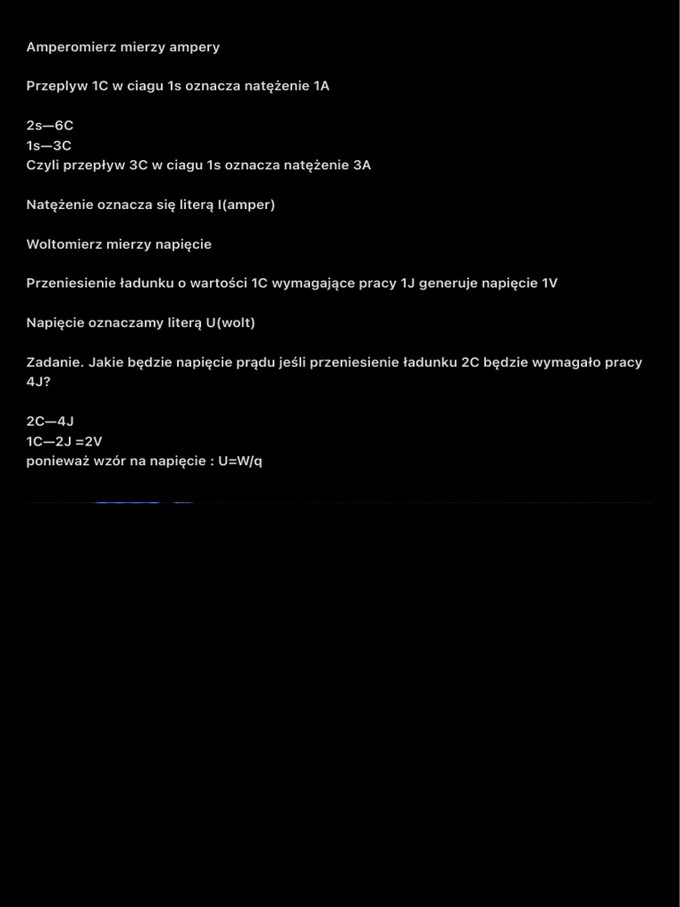 Amperomierz Mierzy Ampery | PDF