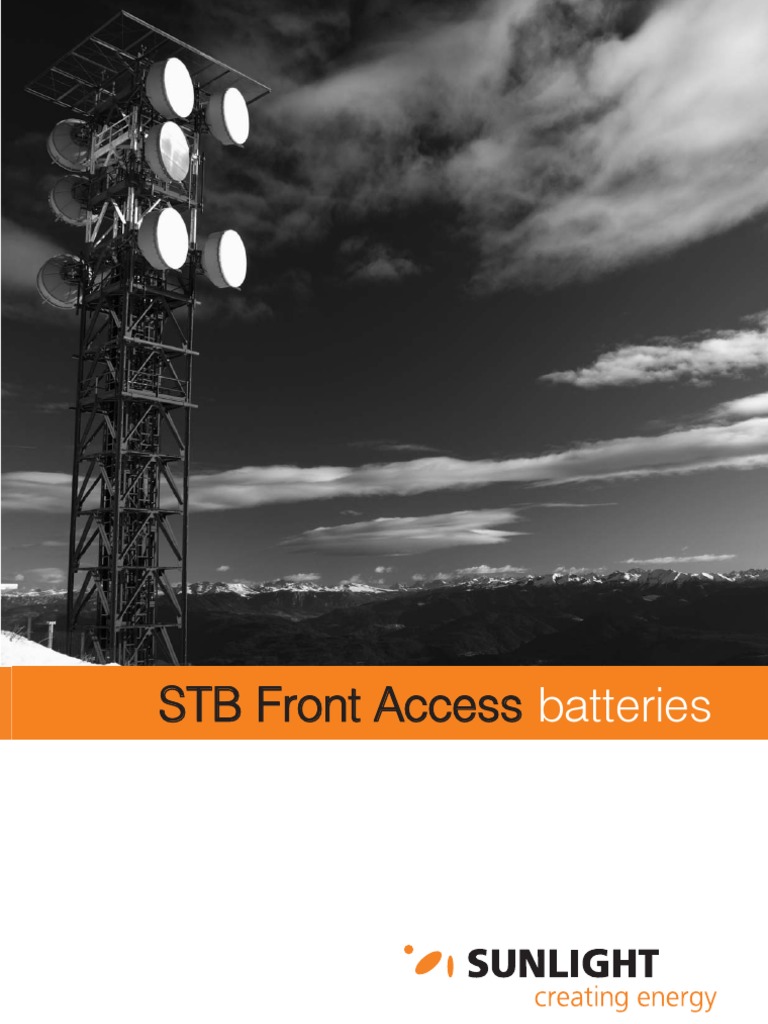STB Series | PDF | Battery (Electricity) | Electromagnetism