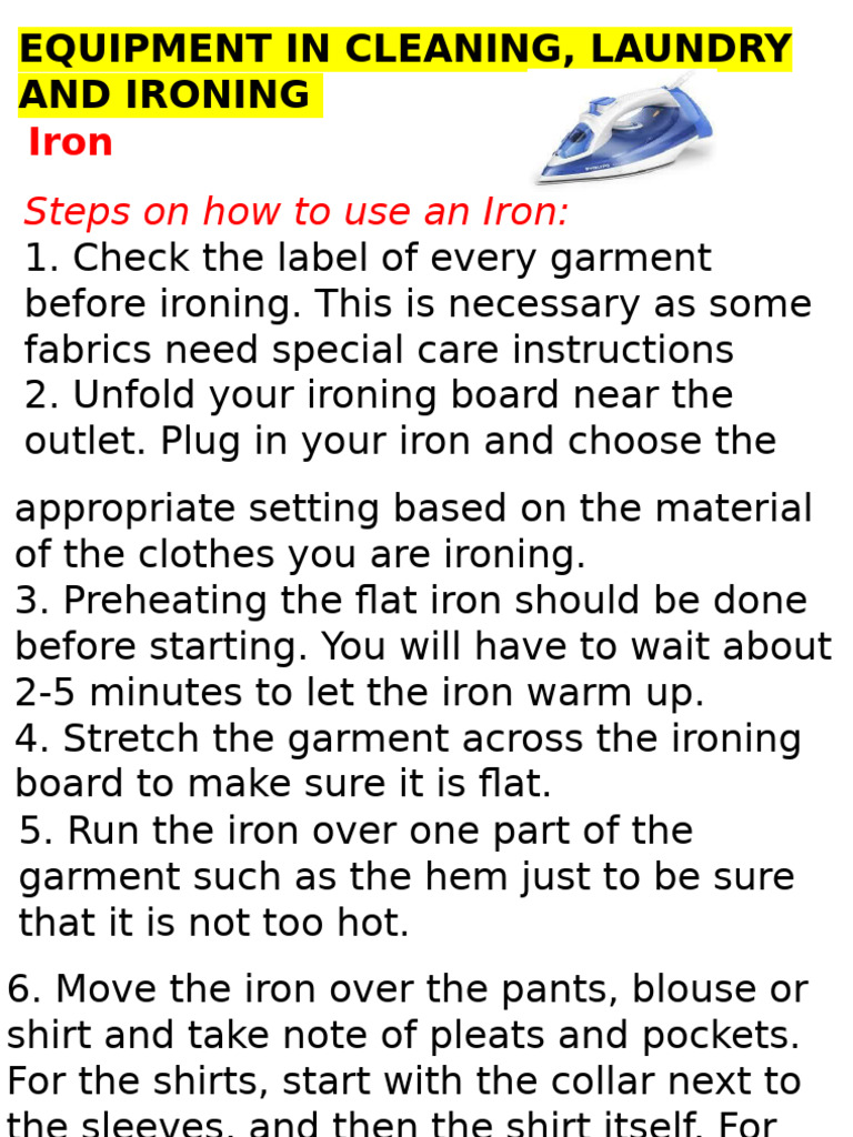 Caregiving IMs L2 w4 Iron Washing Machine | PDF