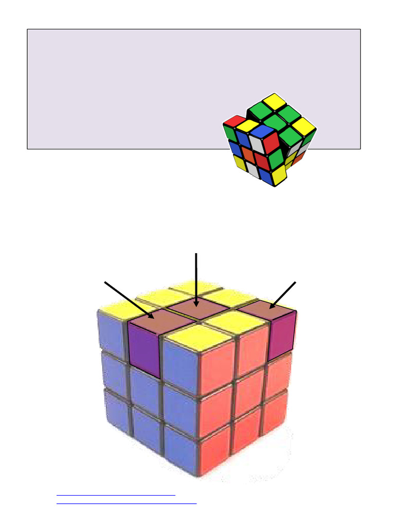 Instrucciones Cubo De Rubik 3x3 Pdf