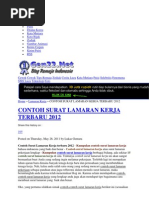 Download Contoh Surat Lamaran Pekerjaan by Nessie Sinta Puspa SN83486696 doc pdf