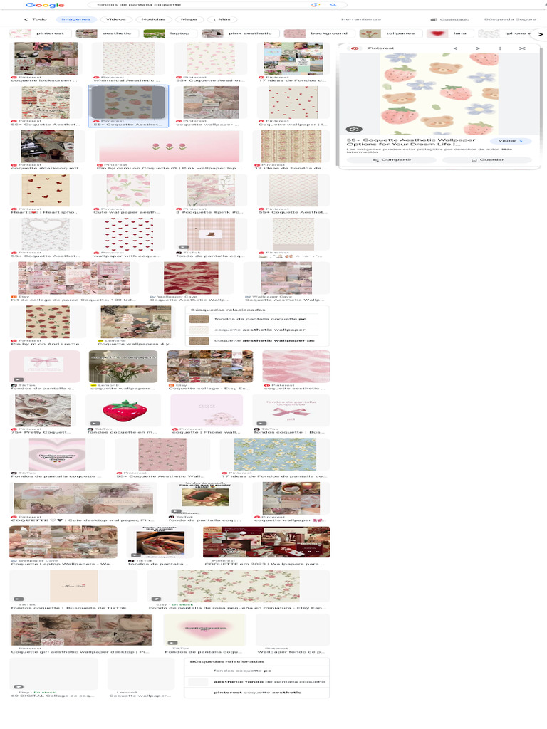 Fondos de Pantalla Coquette Búsqueda de