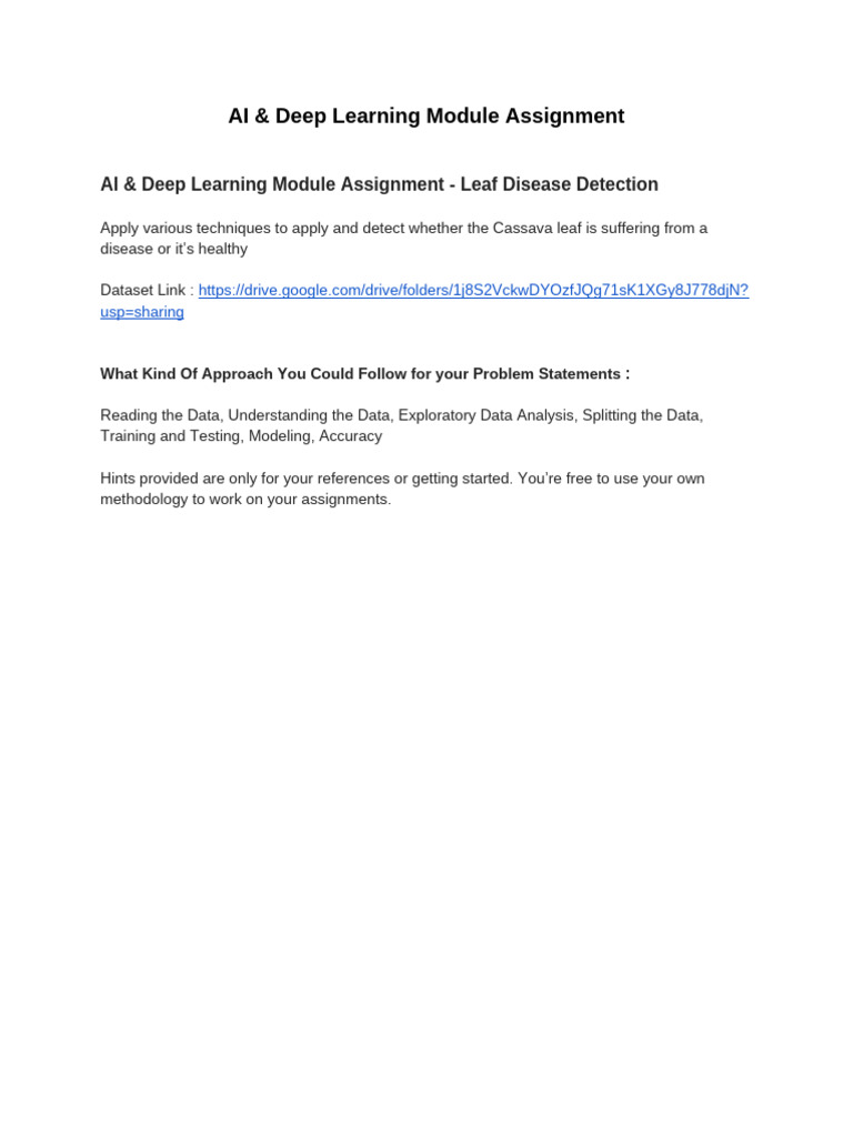 L1-AI and Deep Learning | PDF
