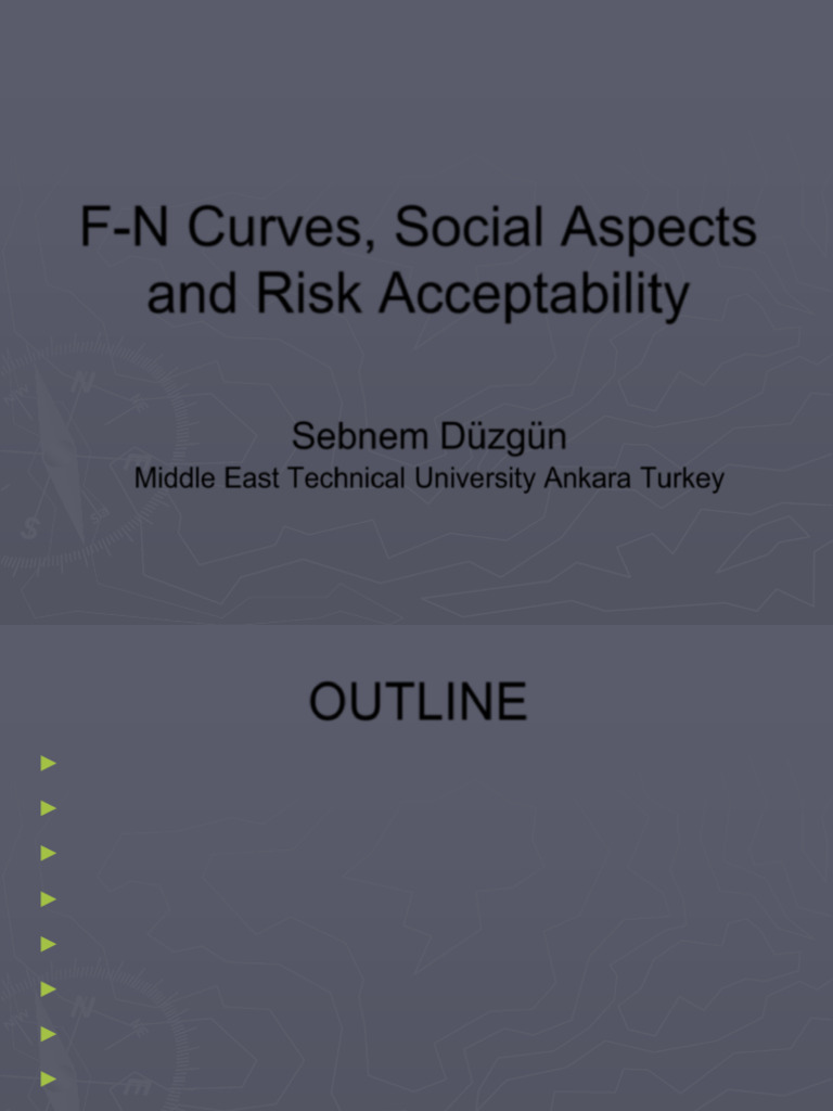 F-N Curves and Landslide Risk Acceptability | PDF | Risk | Risk Assessment