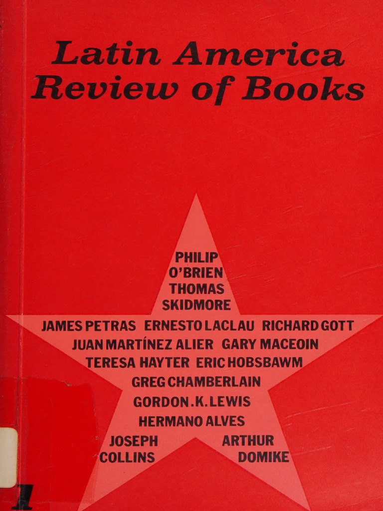Latin America Review of Books | PDF | Cost Of Living | Liberalism