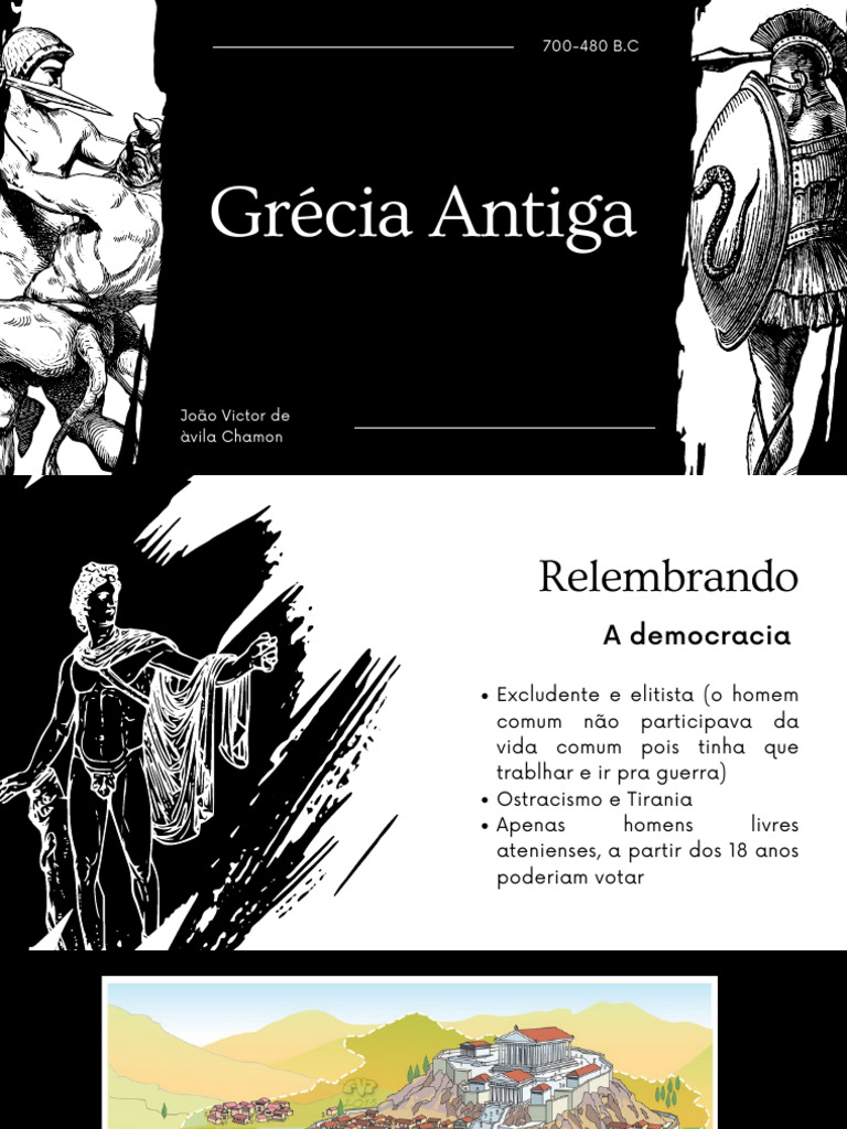 História da Grécia Antiga: Democracia e Guerras | PDF | Guerras greco ...