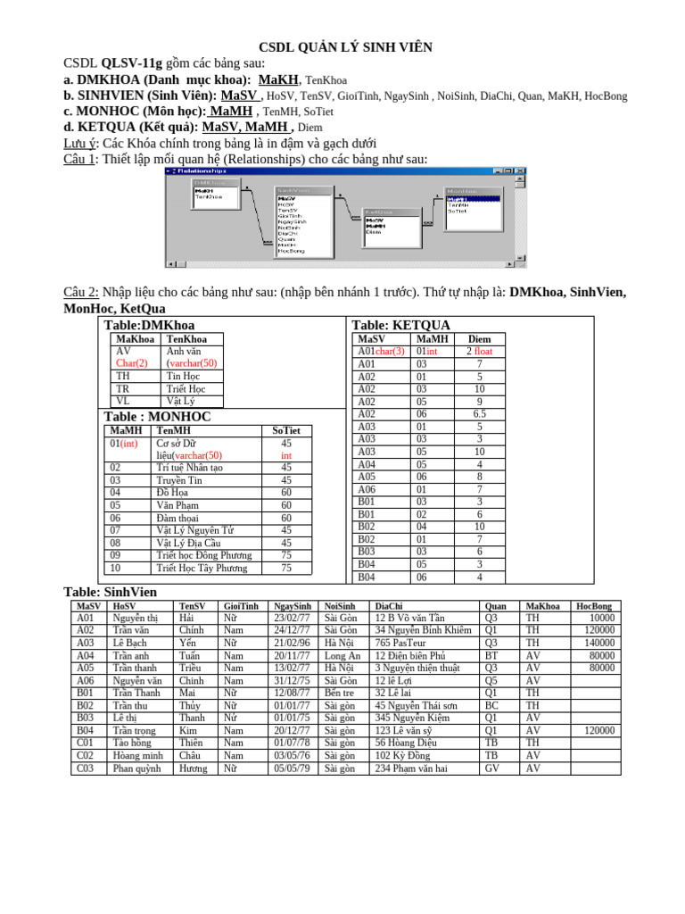 QLSV | PDF