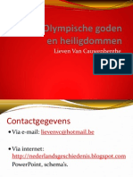 De Olympische Goden Les 1 + 2