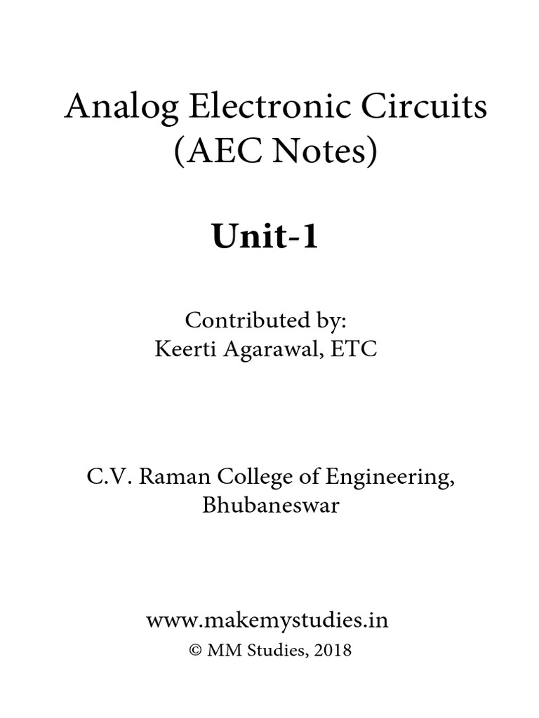 Aec U1 | PDF