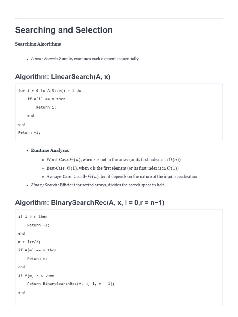 Comparison-Based Sorting Algorithms - MD | PDF | Algorithms And Data ...