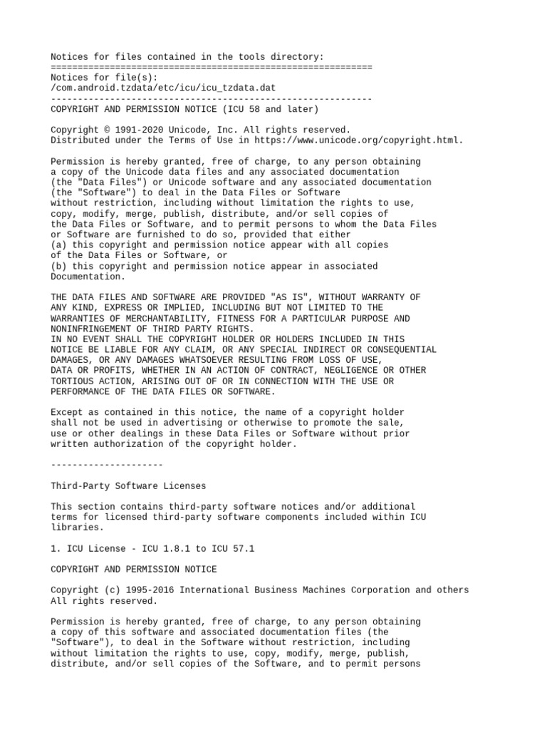 Notice | PDF | Library (Computing) | License