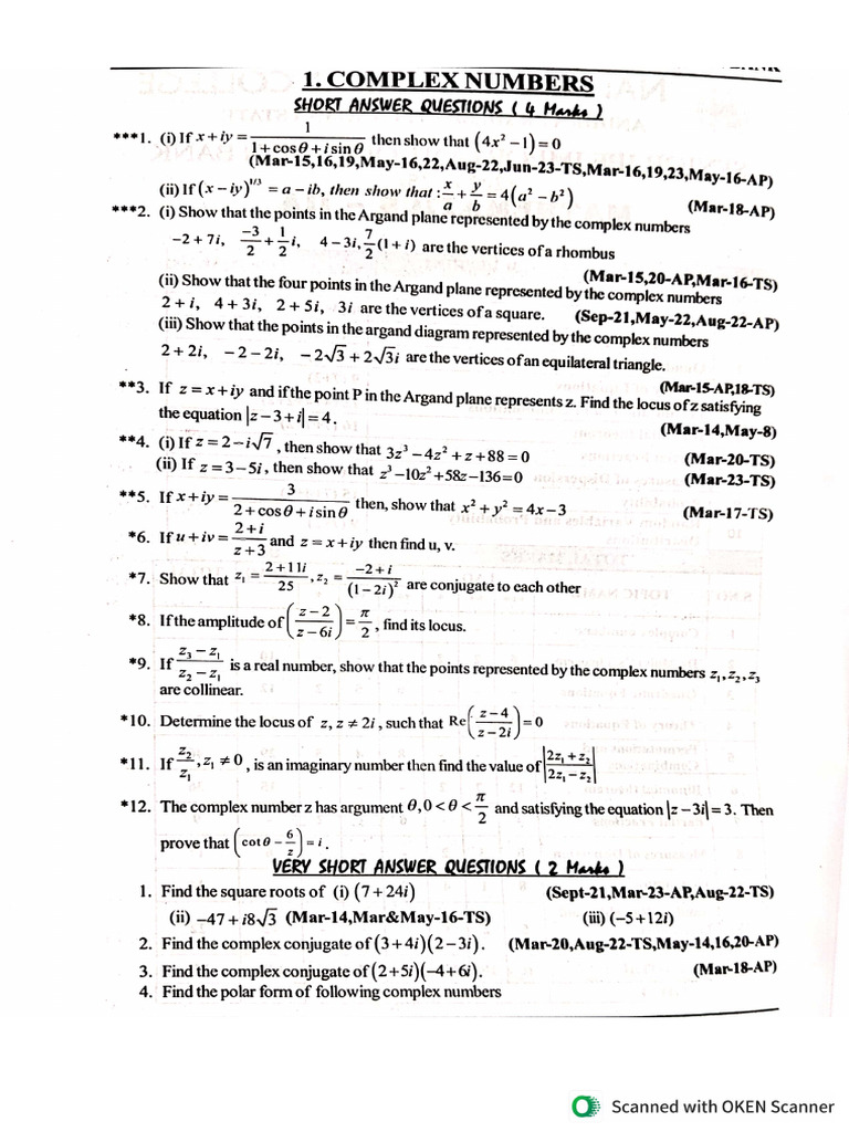 Maths 2A | PDF