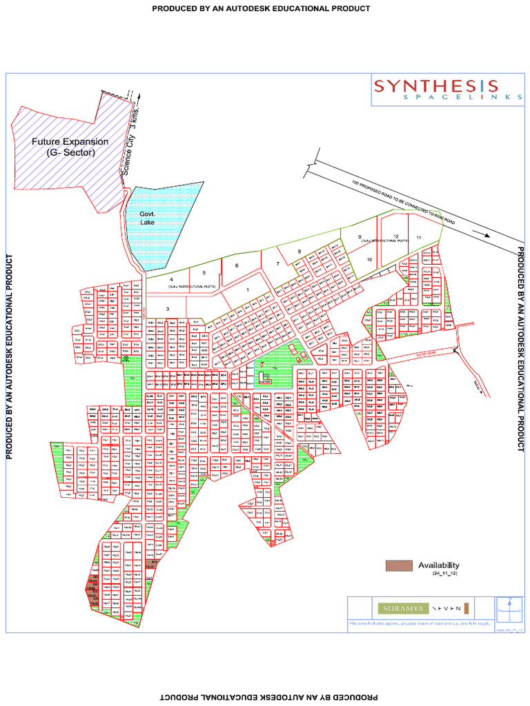 Siteplan Suramya 7 | PDF