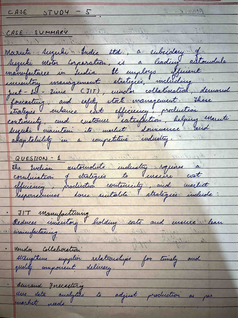 Case Study - 5 | PDF