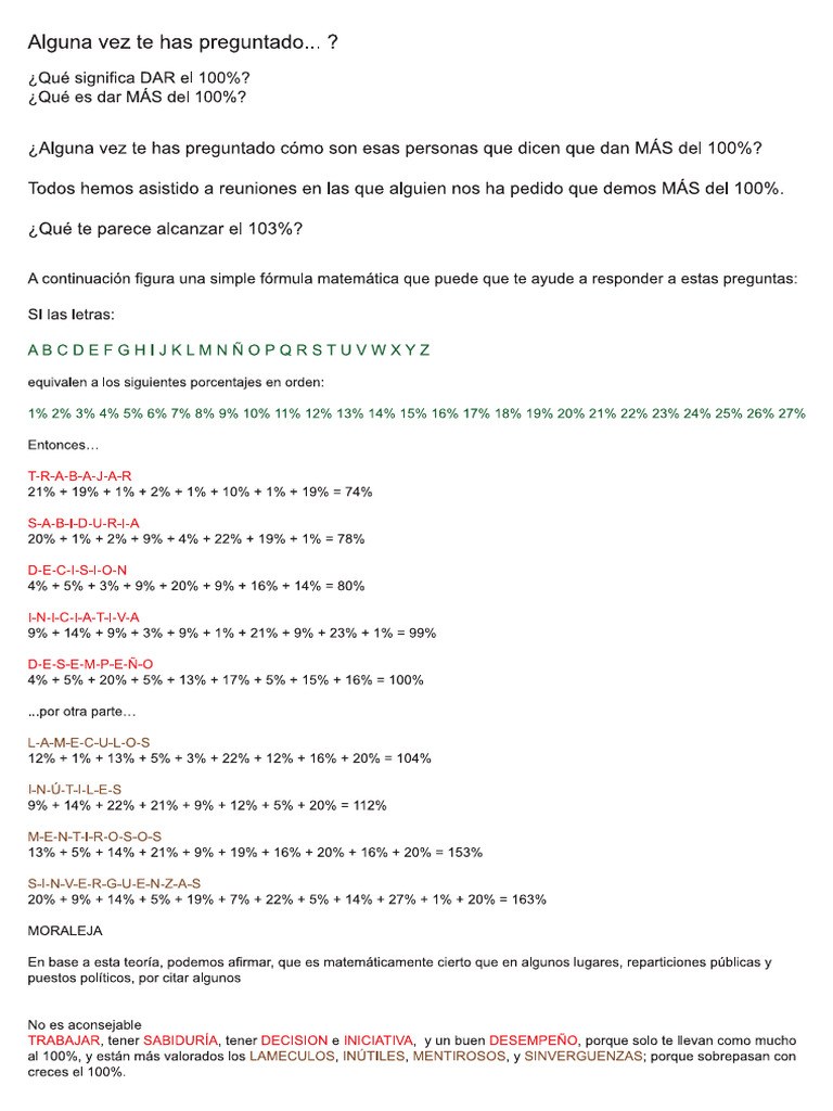 Alguna Vez Te Has Preguntado | PDF