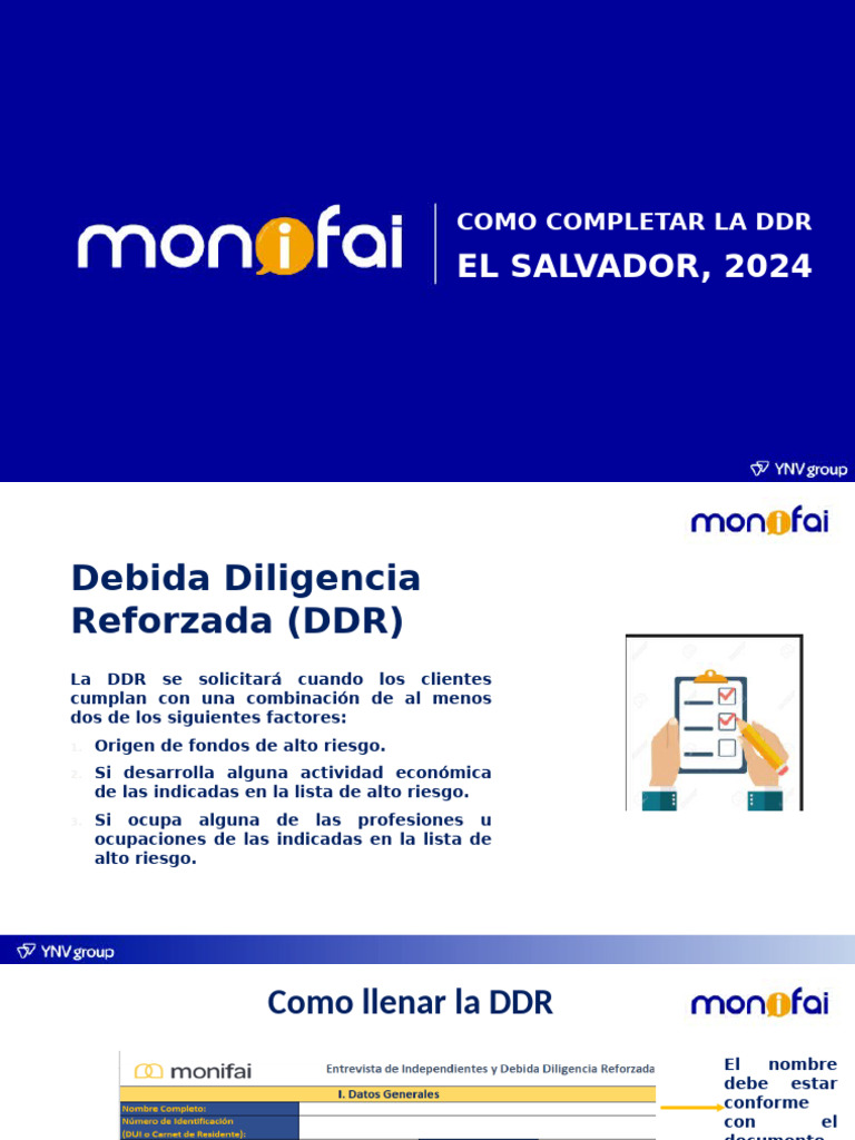 Guía DDR El Salvador 2024 | PDF