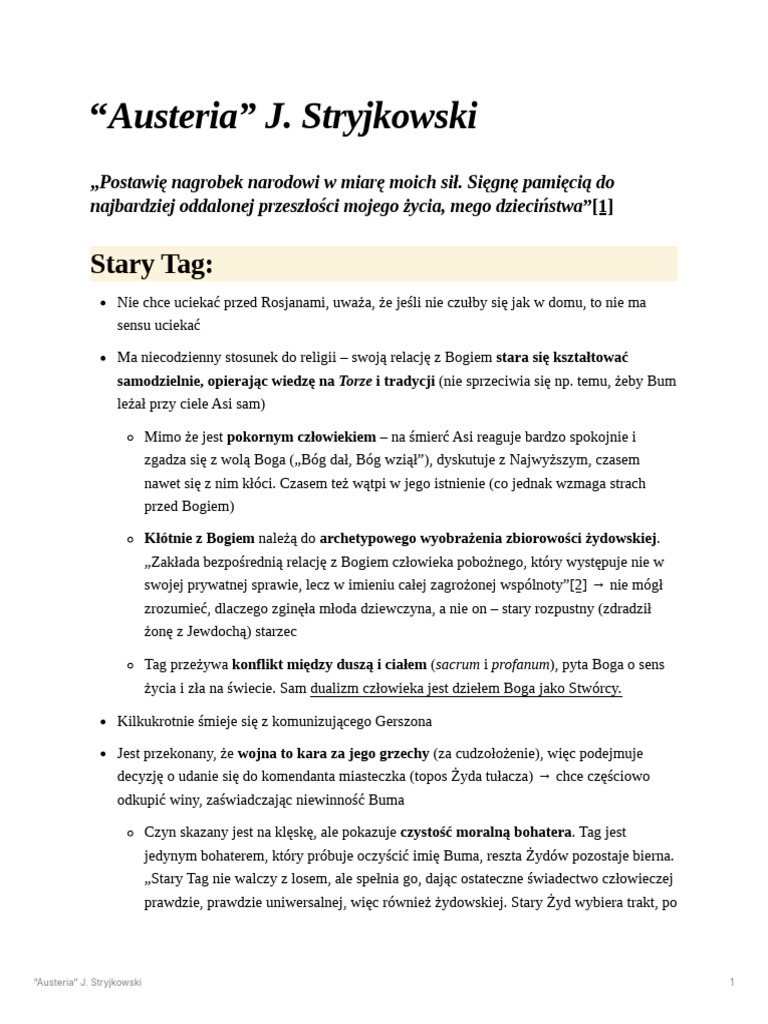 Austeria | PDF