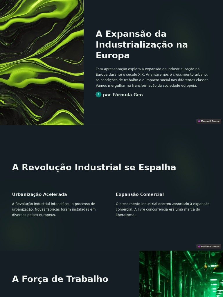 A Expansao Da Industrializacao Na Europa | PDF | Revolução Industrial ...
