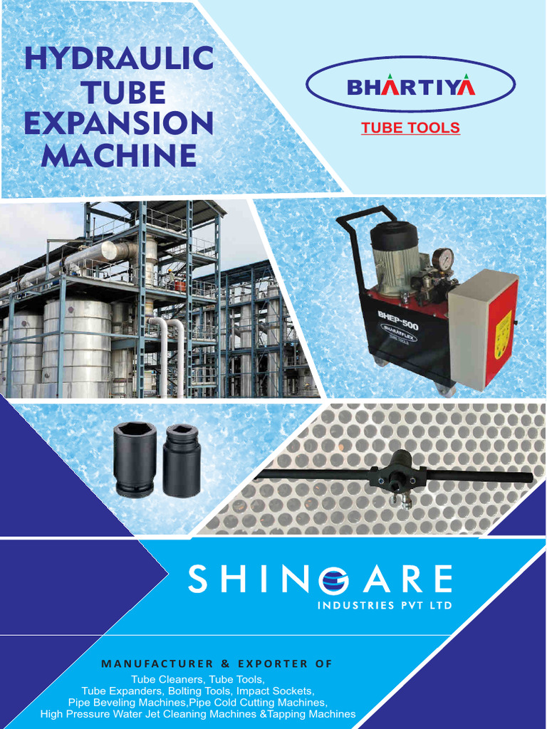 Hydraulic Tube Expansion System 12 13 | PDF | Pump | Mains Electricity