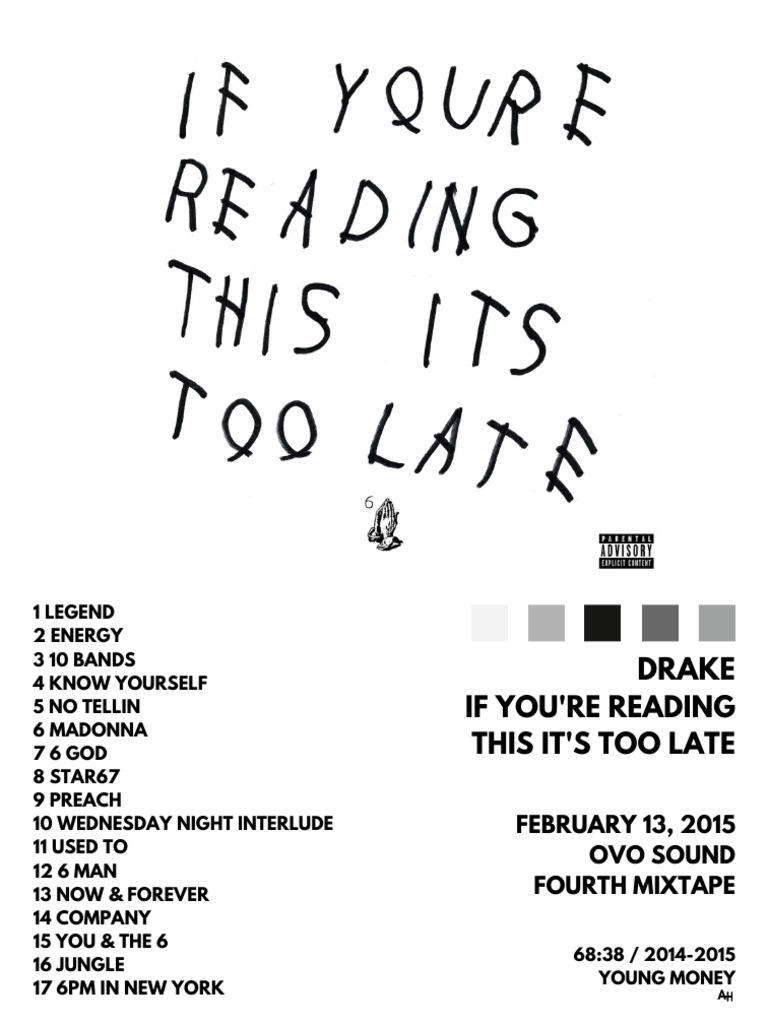 If You're Reading This It's Too Late PDF