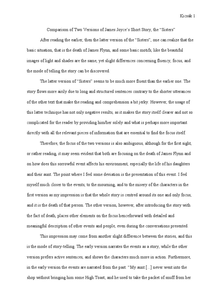 Essay Sisters PDF